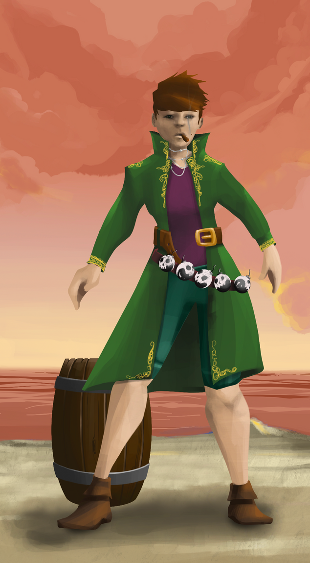 AlgoSeas Pirate #24020 NFT on Algorand