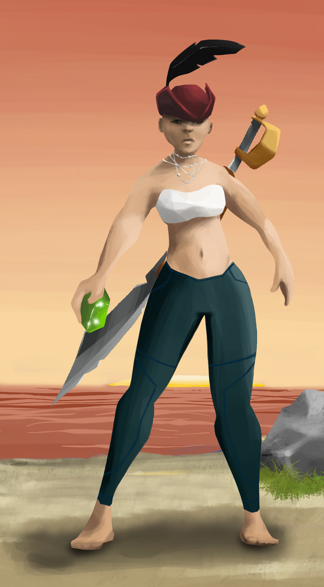 AlgoSeas Pirate #24024 NFT on Algorand