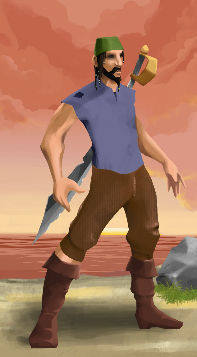 AlgoSeas Pirate #24048 NFT on Algorand