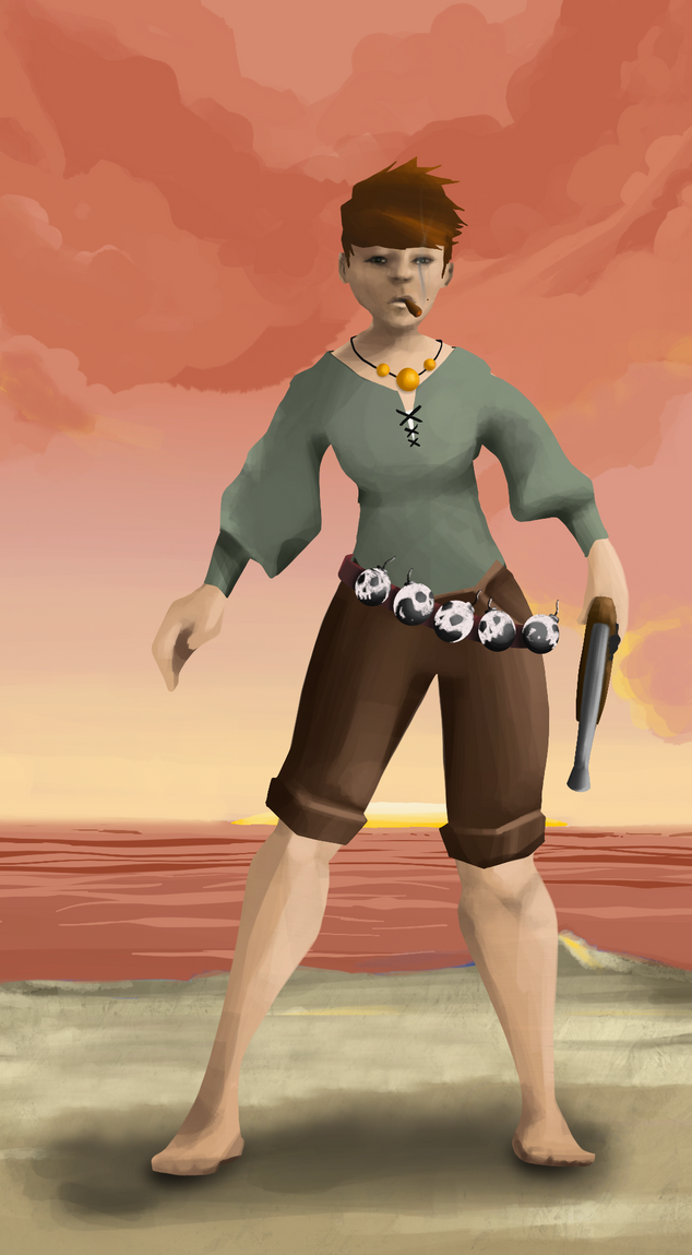 AlgoSeas Pirate #24050 NFT on Algorand