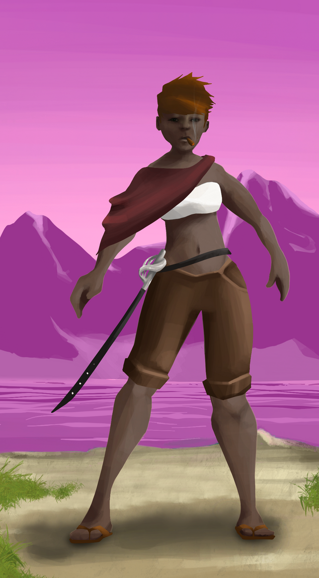 AlgoSeas Pirate #24057 NFT on Algorand