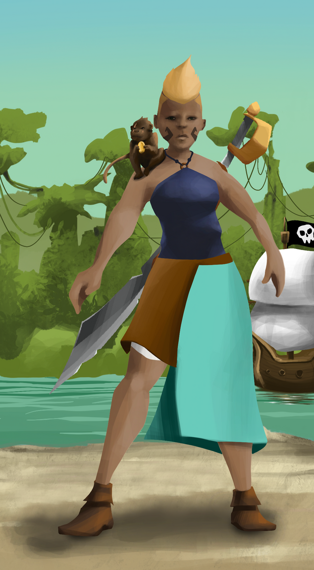 AlgoSeas Pirate #24071 NFT on Algorand