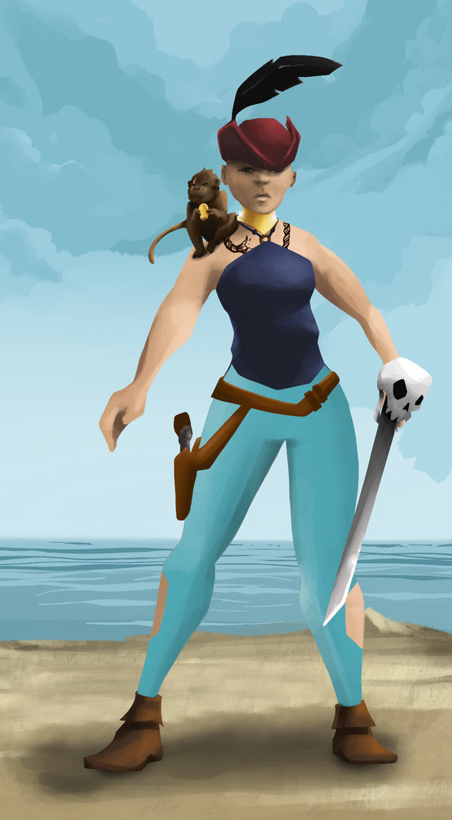 AlgoSeas Pirate #24074 NFT on Algorand