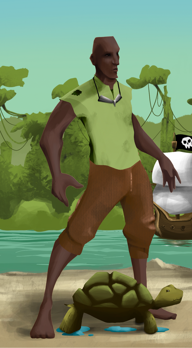 AlgoSeas Pirate #24075 NFT on Algorand