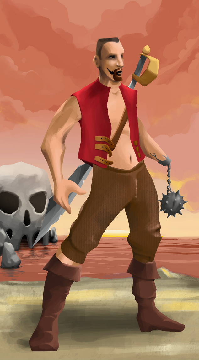 AlgoSeas Pirate #24084 NFT on Algorand