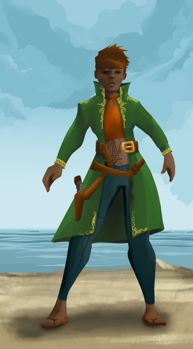 AlgoSeas Pirate #24090 NFT on Algorand