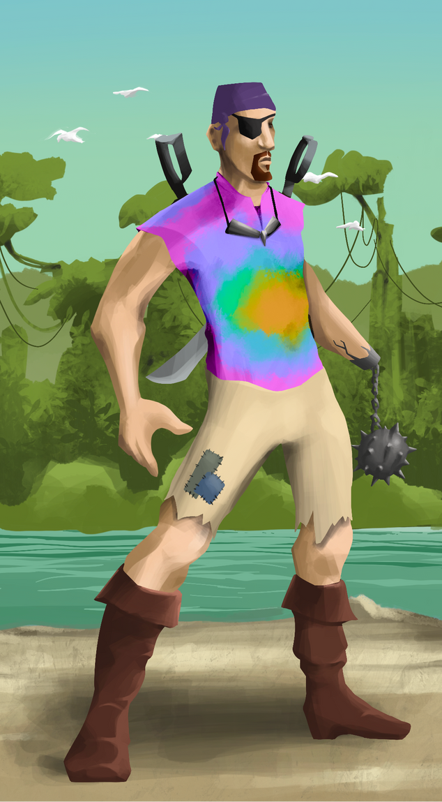 AlgoSeas Pirate #24094 NFT on Algorand