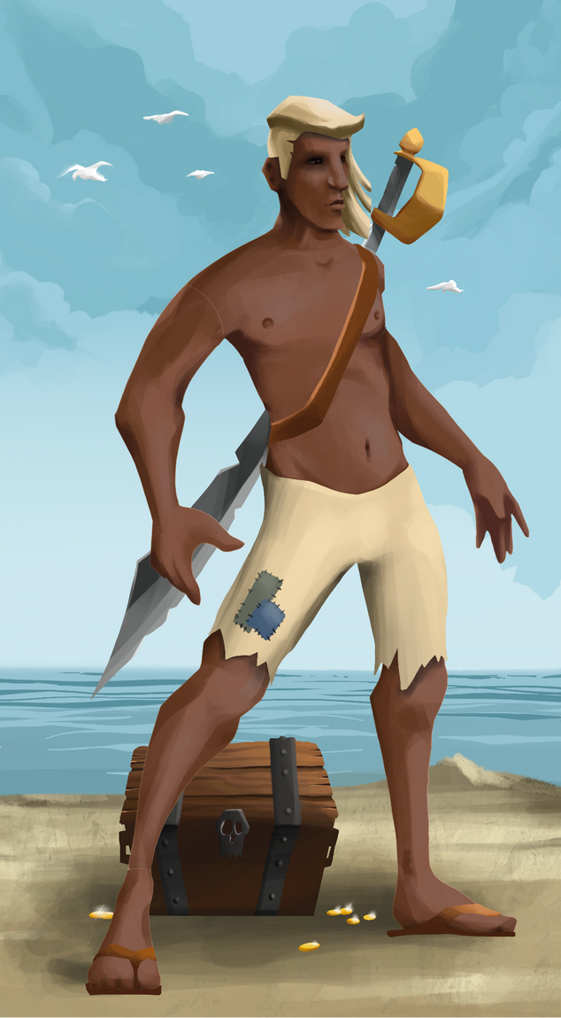 AlgoSeas Pirate #24095 NFT on Algorand