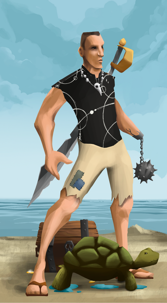 AlgoSeas Pirate #24102 NFT on Algorand