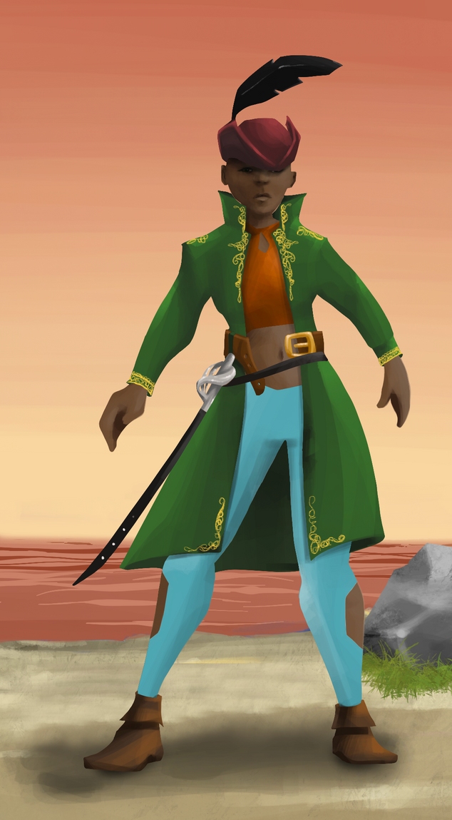 AlgoSeas Pirate #24112 NFT on Algorand