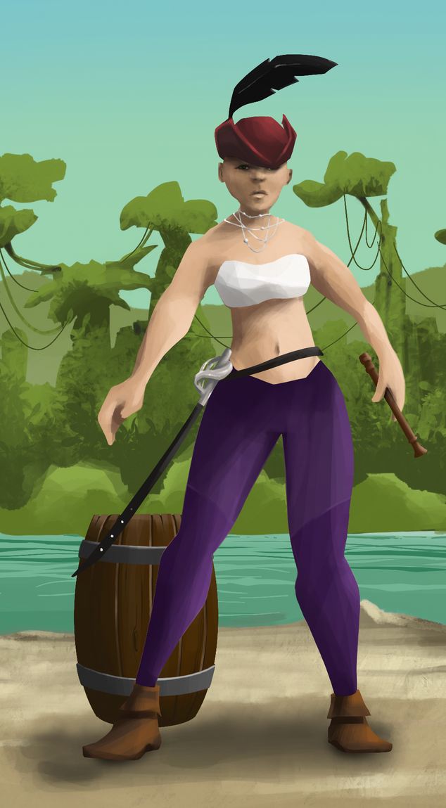 AlgoSeas Pirate #24115 NFT on Algorand