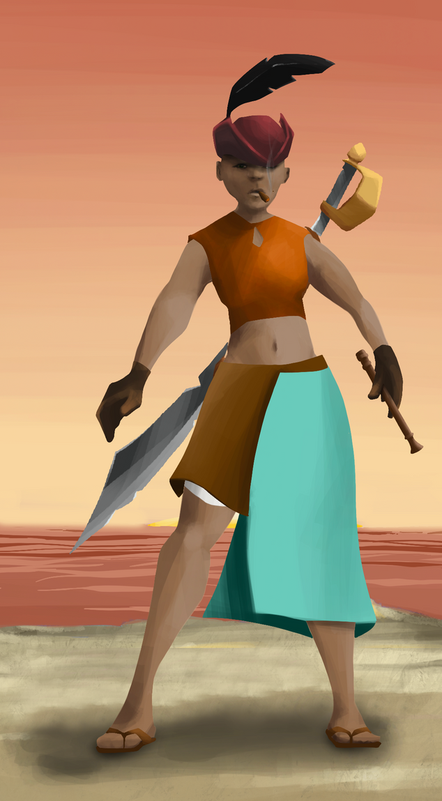 AlgoSeas Pirate #24116 NFT on Algorand