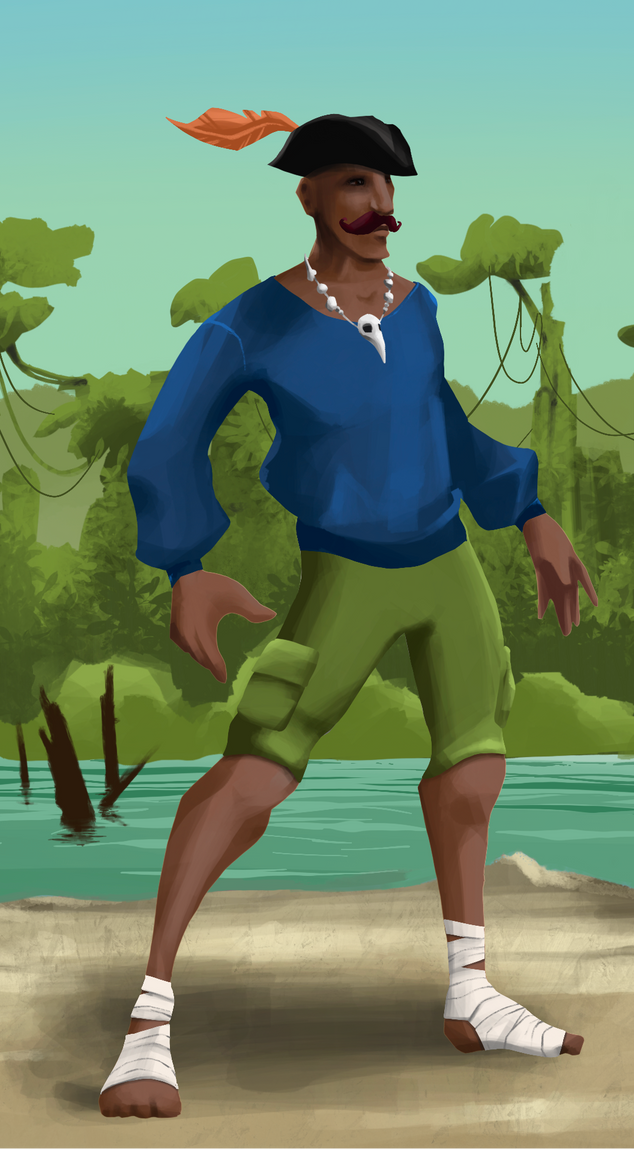 AlgoSeas Pirate #24142 NFT on Algorand