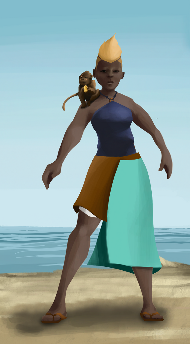 AlgoSeas Pirate #24145 NFT on Algorand