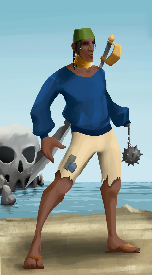 AlgoSeas Pirate #24146 NFT on Algorand