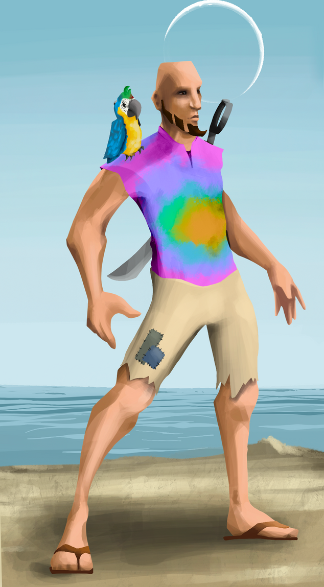 AlgoSeas Pirate #24147 NFT on Algorand