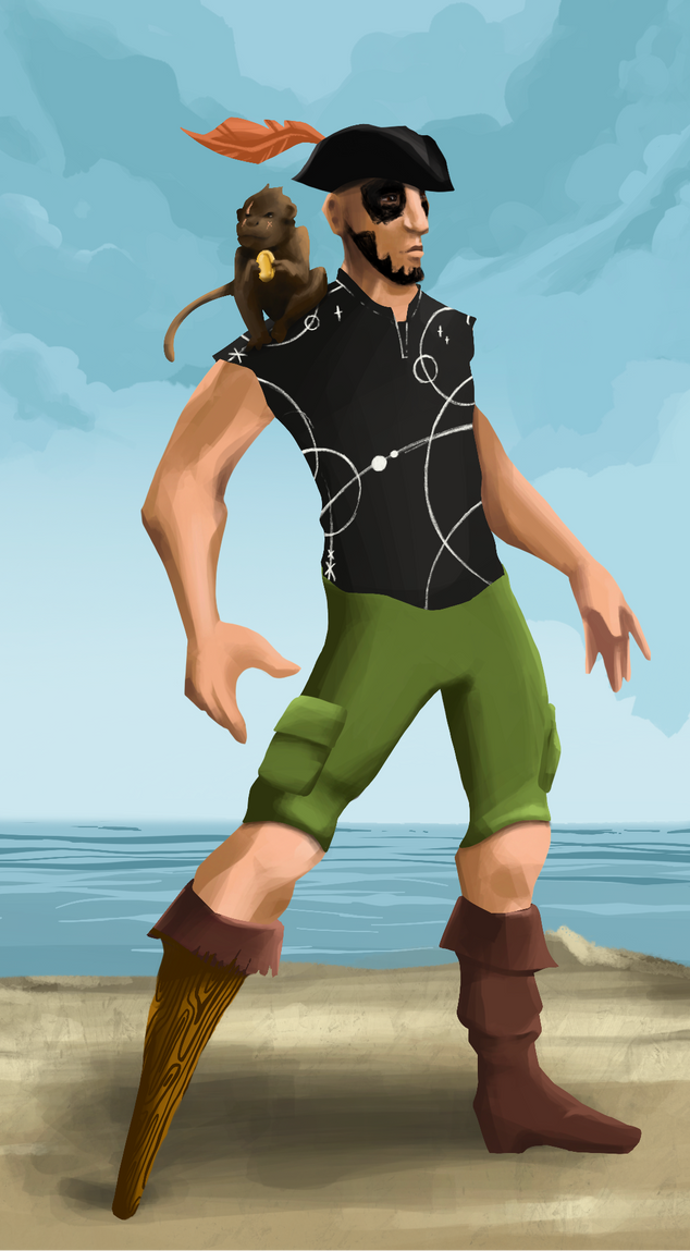 AlgoSeas Pirate #24170 NFT on Algorand