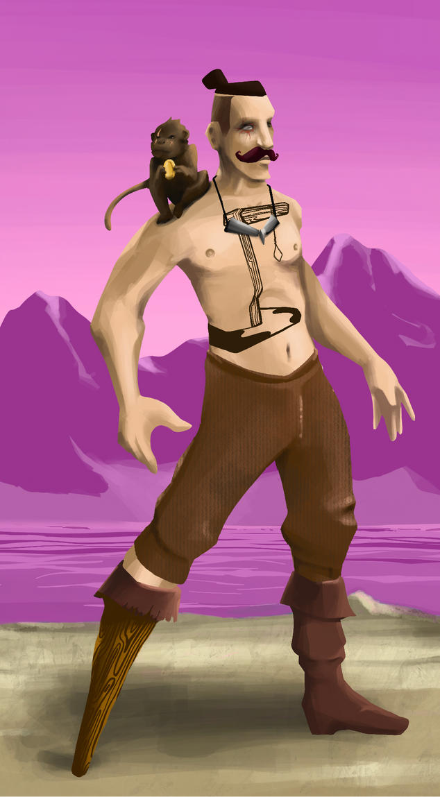 AlgoSeas Pirate #24172 NFT on Algorand