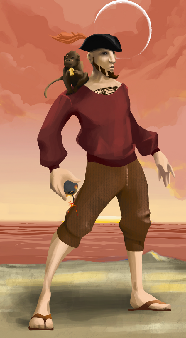 AlgoSeas Pirate #24177 NFT on Algorand