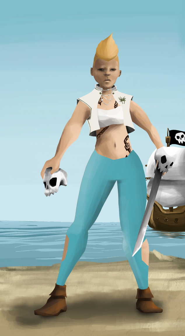 AlgoSeas Pirate #24186 NFT on Algorand