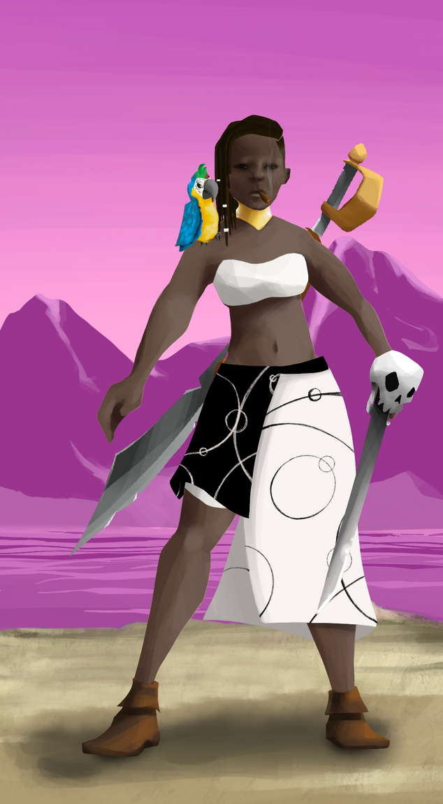 AlgoSeas Pirate #24191 NFT on Algorand