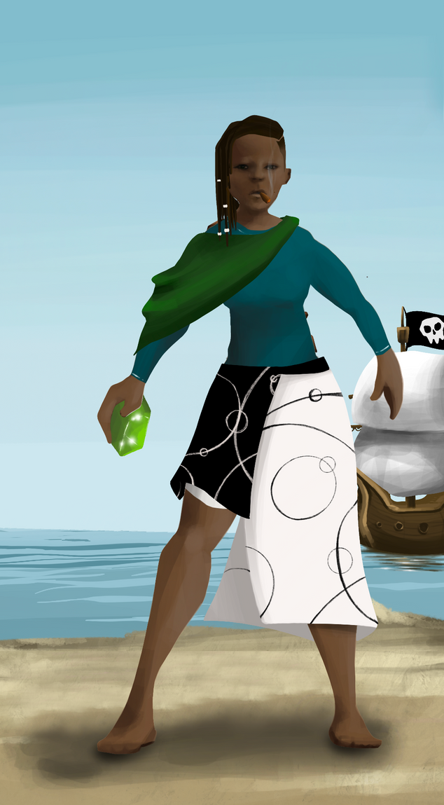 AlgoSeas Pirate #24197 NFT on Algorand