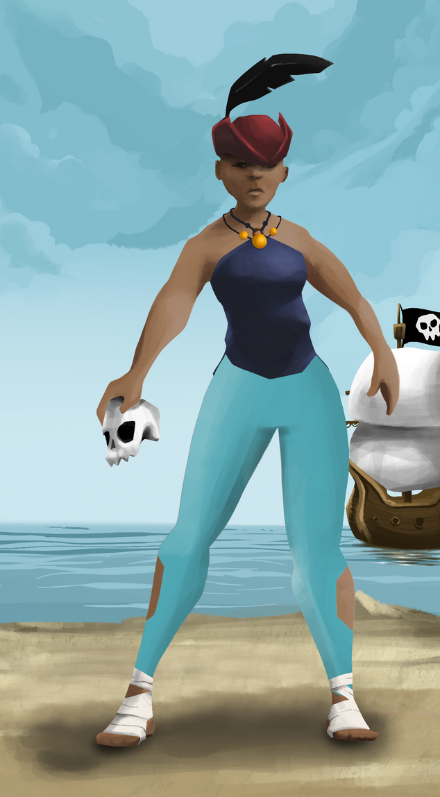 AlgoSeas Pirate #24203 NFT on Algorand