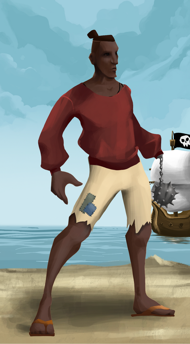 AlgoSeas Pirate #24209 NFT on Algorand