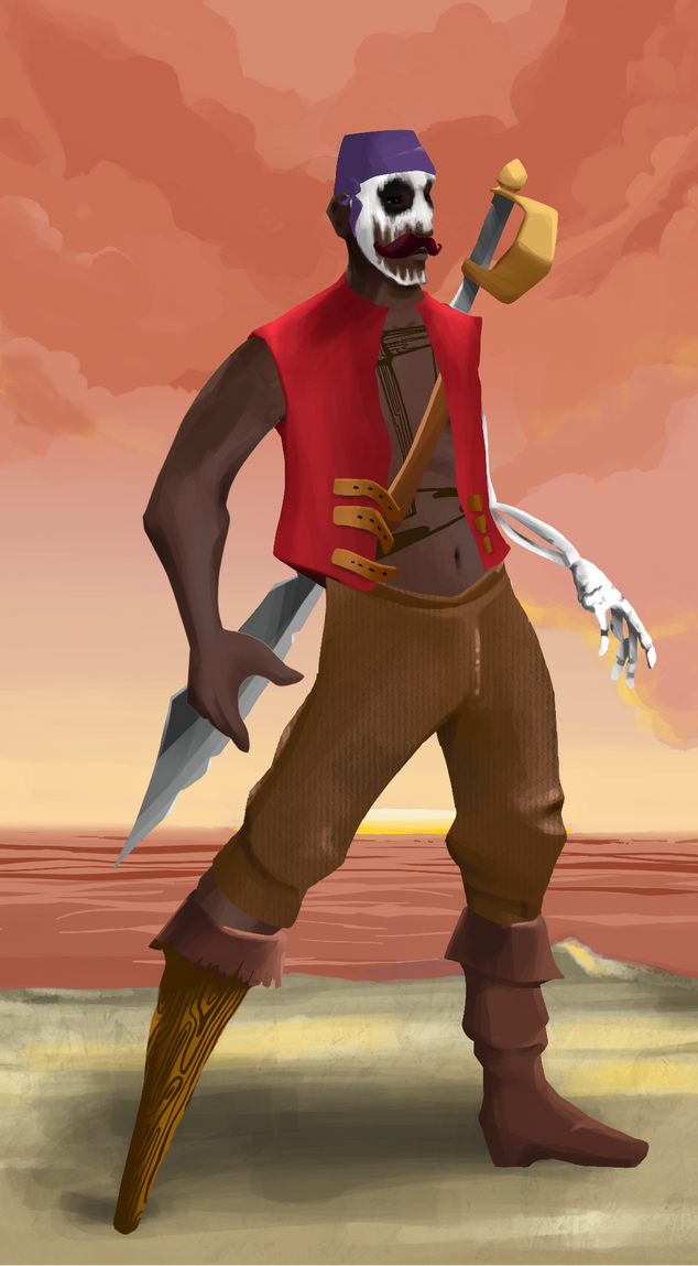 AlgoSeas Pirate #24216 NFT on Algorand