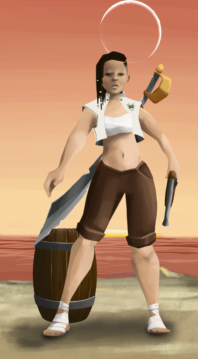 AlgoSeas Pirate #24225 NFT on Algorand