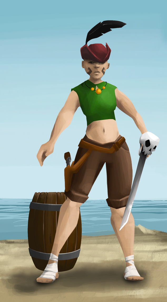 AlgoSeas Pirate #24228 NFT on Algorand