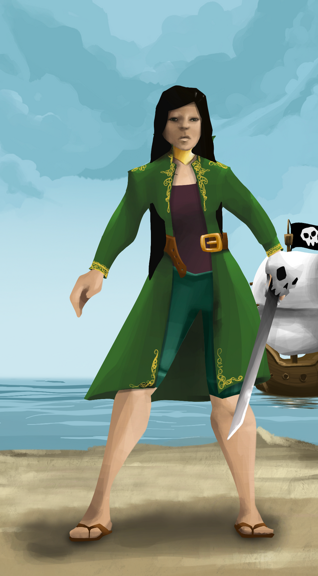 AlgoSeas Pirate #24247 NFT on Algorand