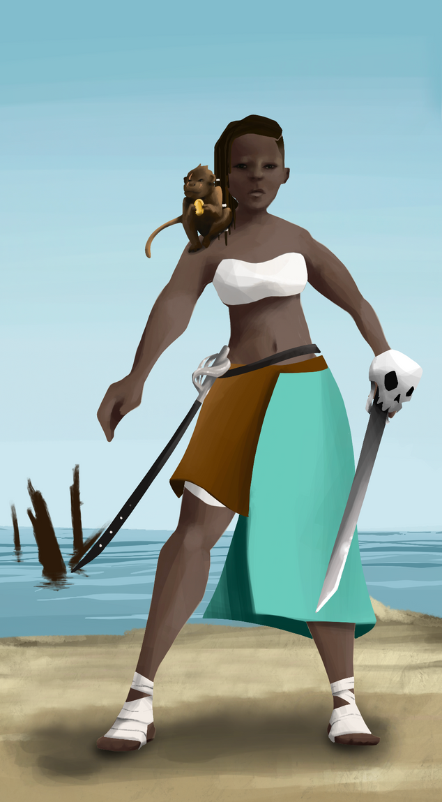 AlgoSeas Pirate #24248 NFT on Algorand