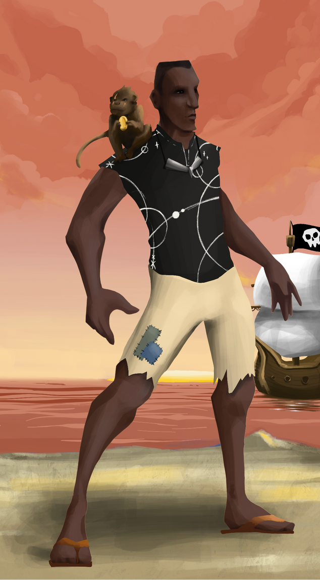 AlgoSeas Pirate #24251 NFT on Algorand