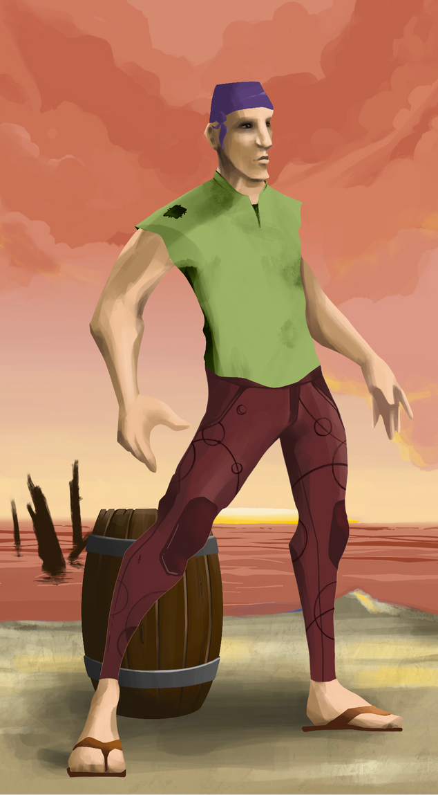 AlgoSeas Pirate #24255 NFT on Algorand