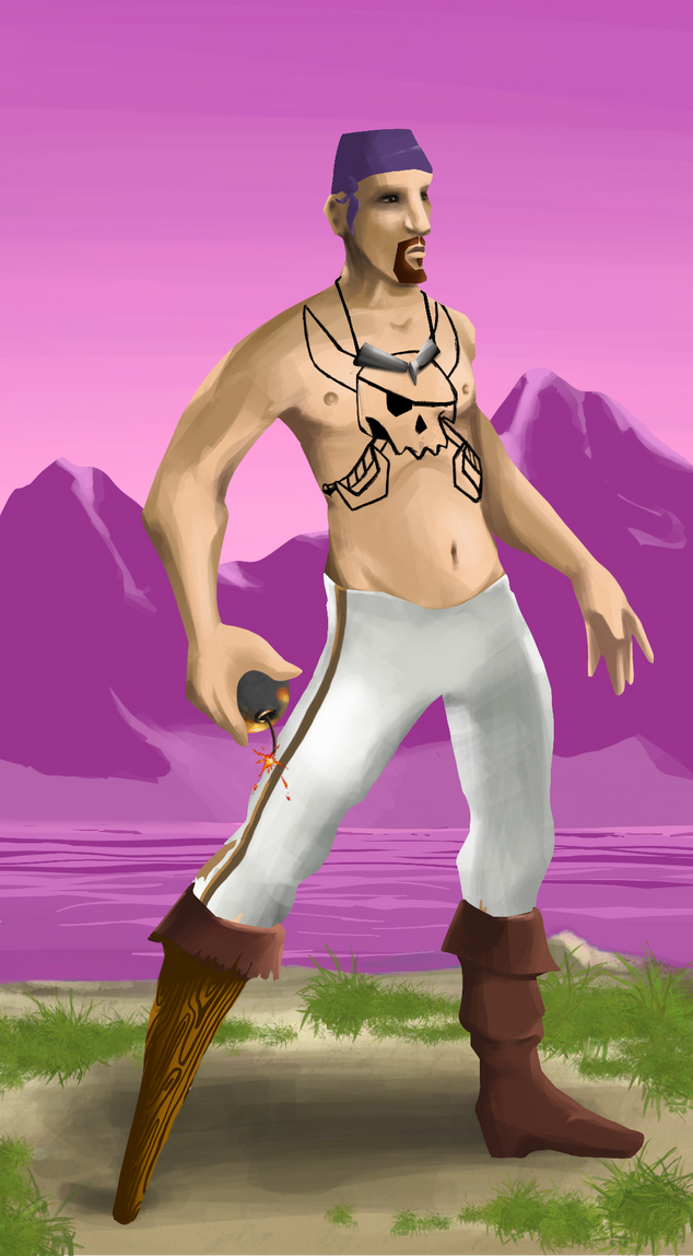 AlgoSeas Pirate #2426 NFT on Algorand