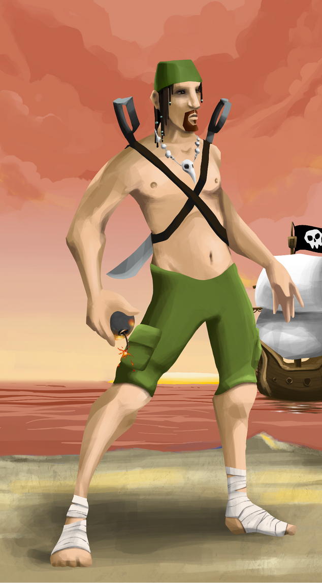 AlgoSeas Pirate #24285 NFT on Algorand