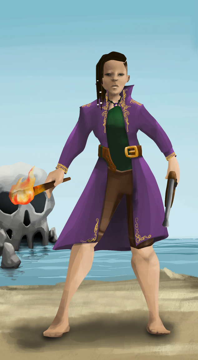 AlgoSeas Pirate #24292 NFT on Algorand