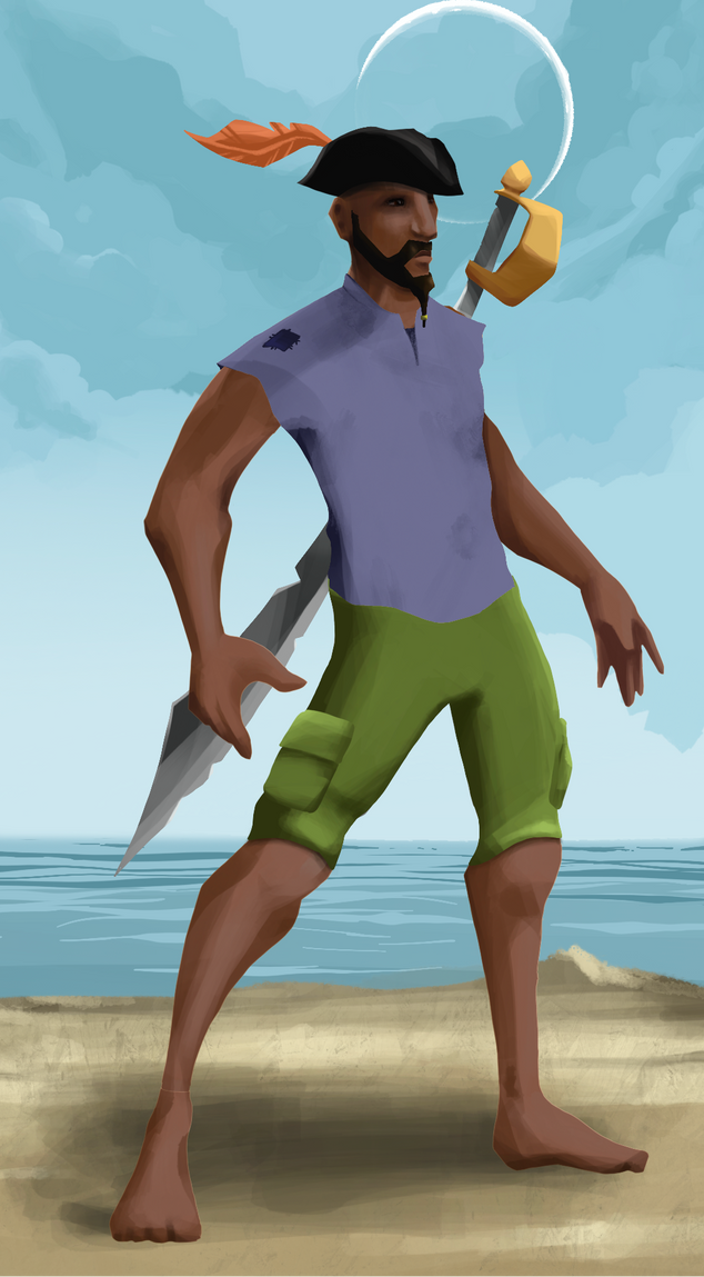 AlgoSeas Pirate #24294 NFT on Algorand