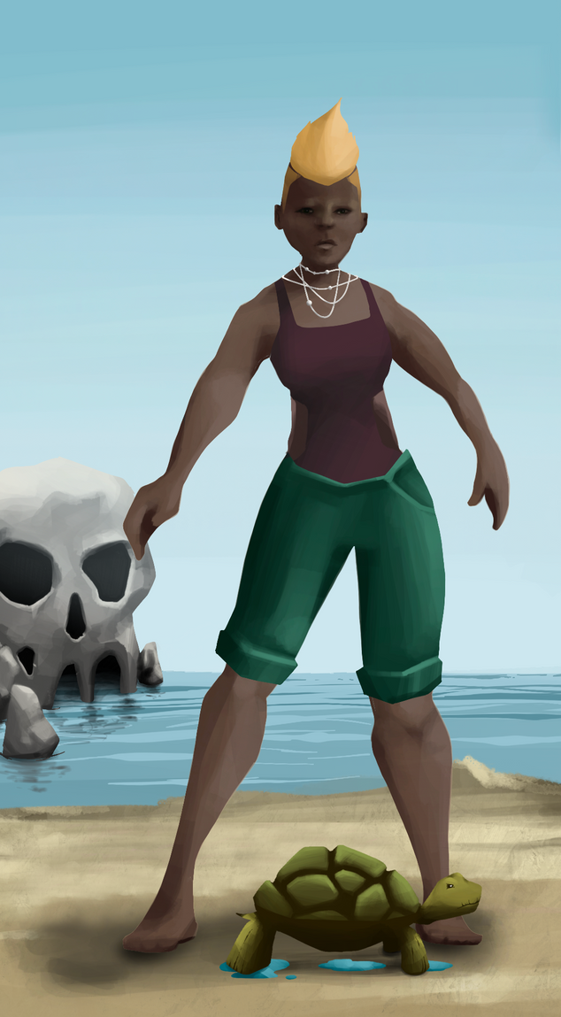 AlgoSeas Pirate #24301 NFT on Algorand