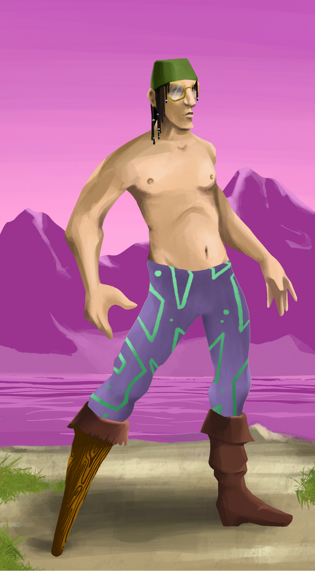 AlgoSeas Pirate #24306 NFT on Algorand