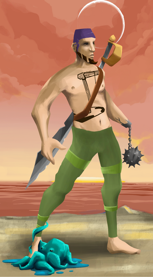 AlgoSeas Pirate #24322 NFT on Algorand