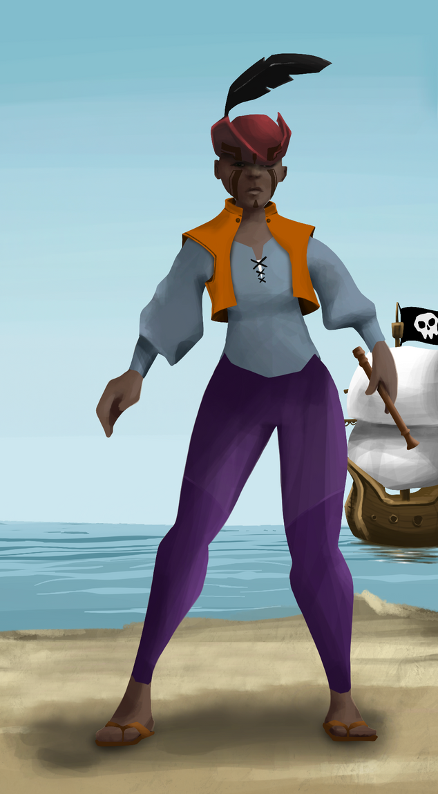 AlgoSeas Pirate #24324 NFT on Algorand