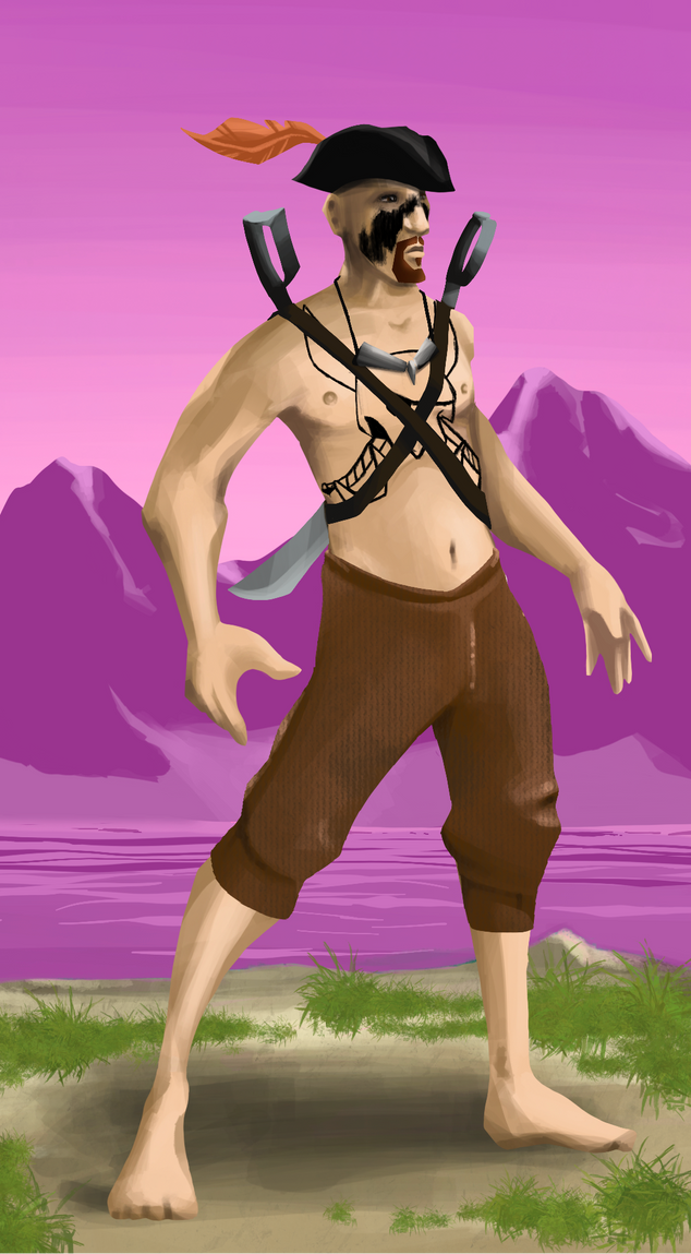 AlgoSeas Pirate #24325 NFT on Algorand