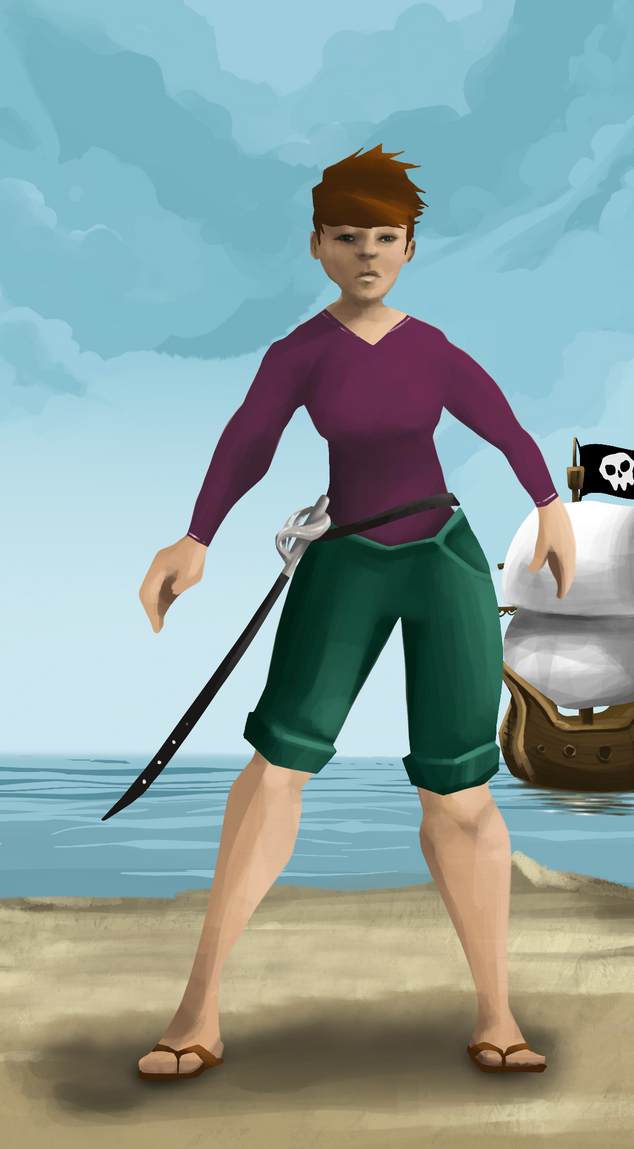 AlgoSeas Pirate #24328 NFT on Algorand