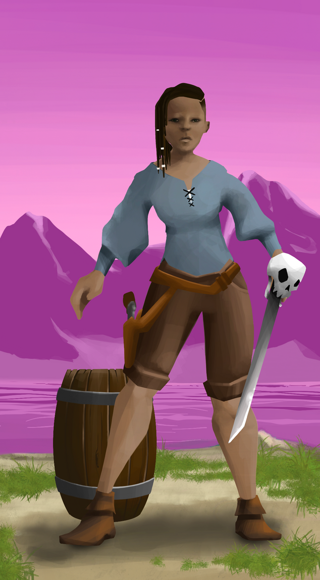 AlgoSeas Pirate #24332 NFT on Algorand