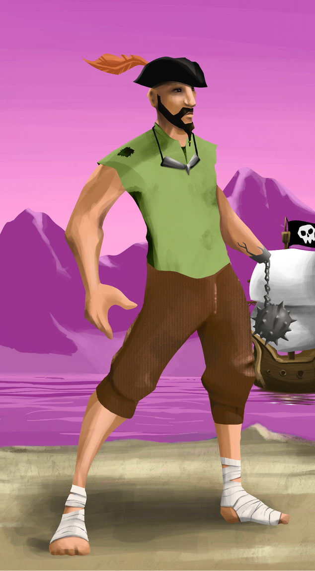 AlgoSeas Pirate #24333 NFT on Algorand