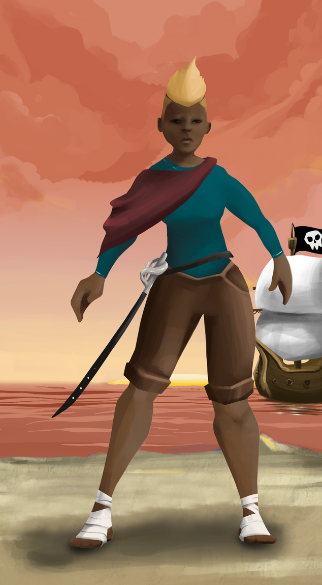 AlgoSeas Pirate #24335 NFT on Algorand