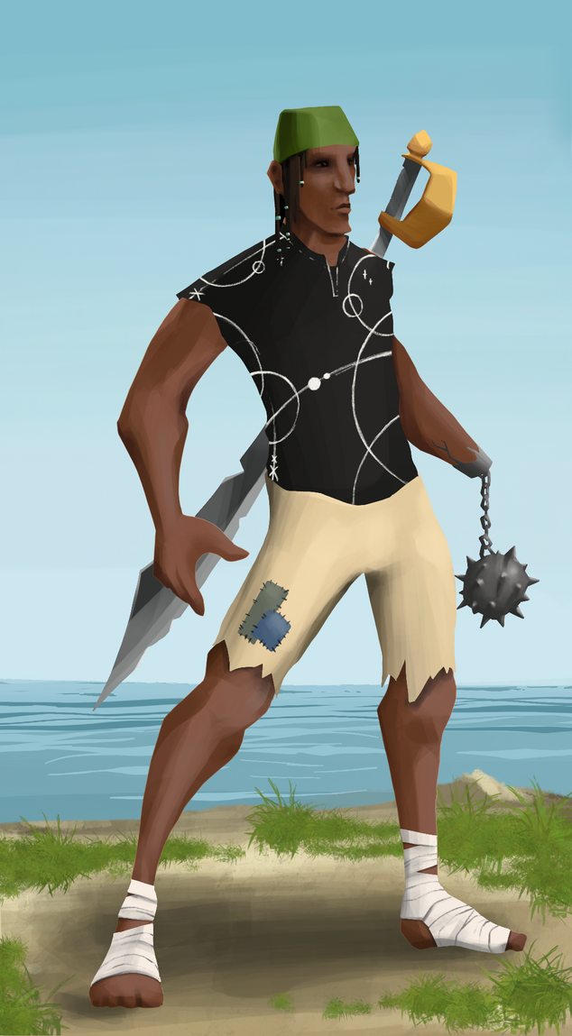 AlgoSeas Pirate #24350 NFT on Algorand