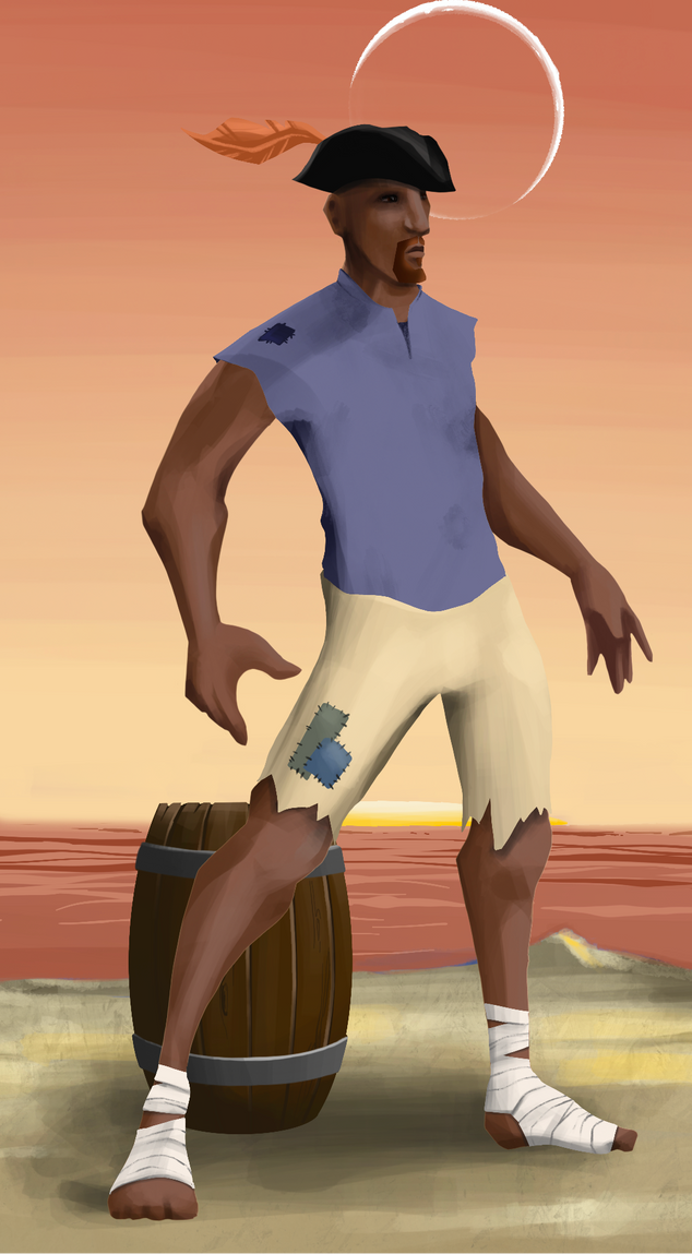 AlgoSeas Pirate #24353 NFT on Algorand